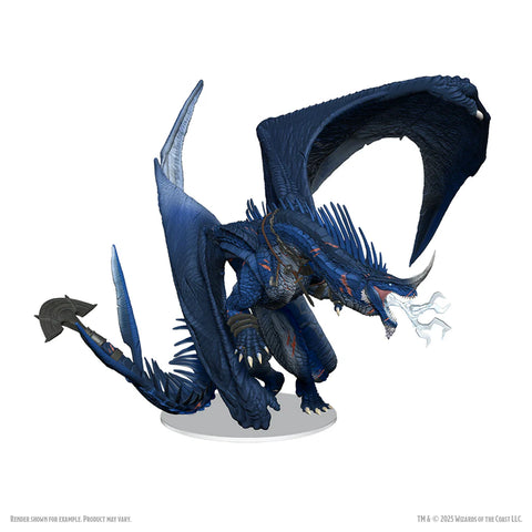 D&D Icons of the Realms: Anthradusk, Ancient Blue Dragon - EN