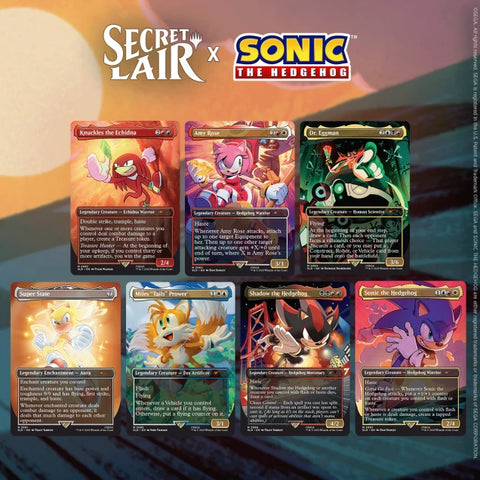 MTG: Secret Lair x Sonic: Friends and Foes (Non Foil)