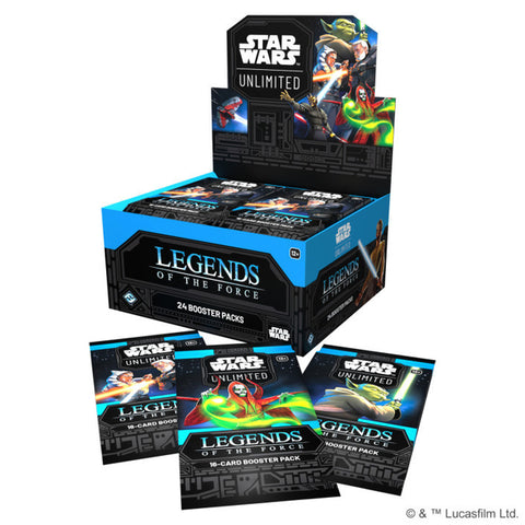 Star Wars: Unlimited - Legends of the Force Booster Box