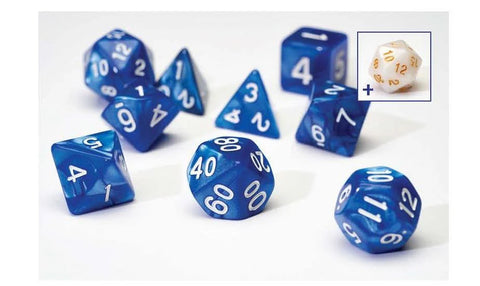 Sirius Dice - Pearl Blue Acrylic