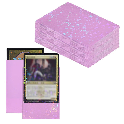 Sanseking Glittering Card Sleeves- Pink