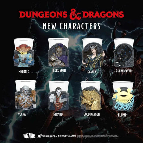 D&D Mini Dice Cups Series 2 PDQ