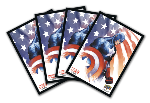 Marvel Card Sleeves - Captain America (65 Sleeves)