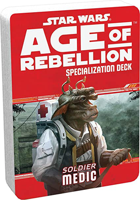 Star Wars RPG Age of Rebellion Specialization Deck / Soldier Medic
