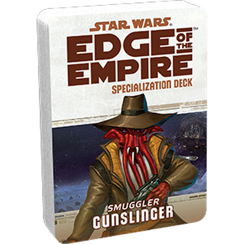 Star Wars RPG Edge of Empire Specialization Deck / Smuggler Gunslinger