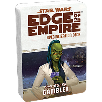 Star Wars RPG Edge of Empire Specialization Deck / Smuggler Gambler