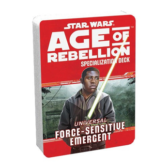 Star Wars RPG Age of Rebellion Specialization Deck / Force-Sensitive Emergent