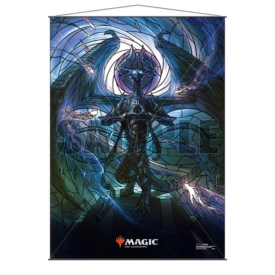 Ultra Pro Stained Glass Wall Scroll MTG Nicol Bolas