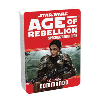 Star Wars RPG Age of Rebellion Specialization Deck / Soldier Commando