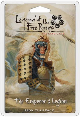 L5R LCG Pack The Emperor's Legion Clan Lion Pack