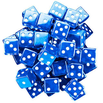 BryBelly Blue Dice 16mm (Set of 20)