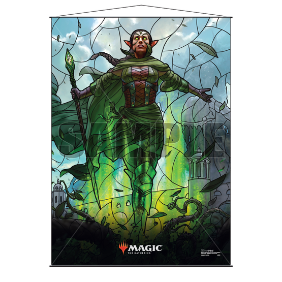 Ultra Pro Stained Glass Wall Scroll MTG Nissa