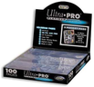 Ultra Pro Platinum 9-Pocket Pages Hole (100 Pages)