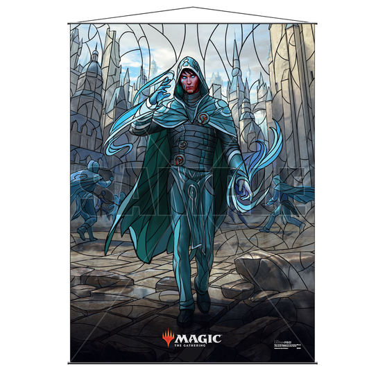 Ultra Pro Stained Glass Wall Scroll MTG Jace