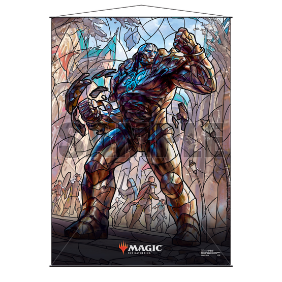 Ultra Pro Stained Glass Wall Scroll MTG Karn