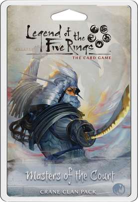 Legend of the Five Rings Masters of the court clan pack LCG