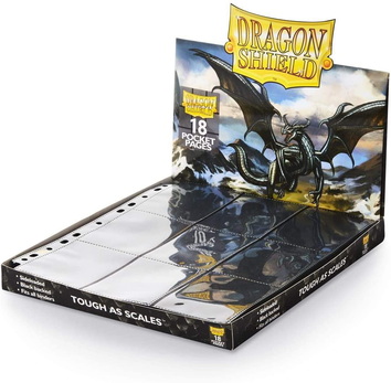 Dragon Shield 18-Pocket Pages Black Box
